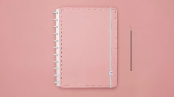  Caderno Inteligente rosa