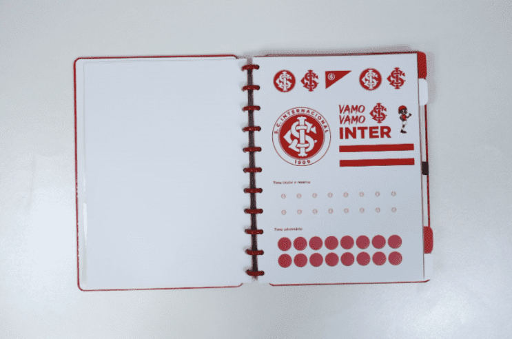 Caderno oficial do Internacional